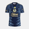 Club America Caliente 25/26 Away Mens Jersey (Navy Blue/Yellow)
