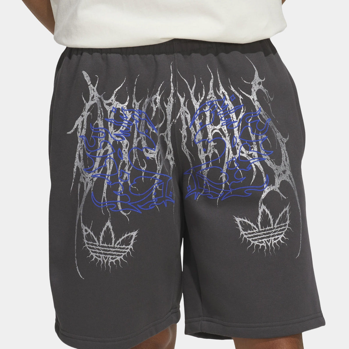 Metal OG Graphic Mens Shorts (Utility Black/Grey Three)