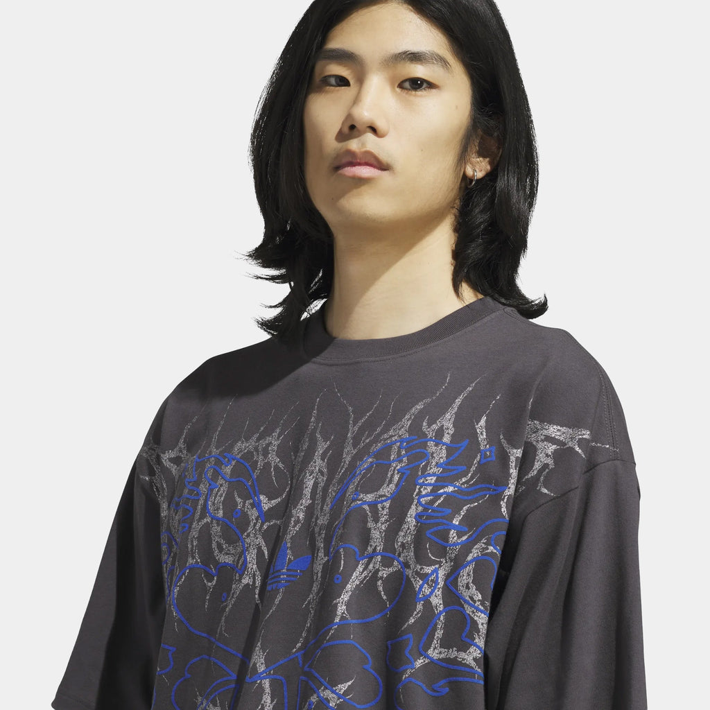 Metal OG Graphic Mens Short Sleeve Shirt (Utility Black/Grey Three)