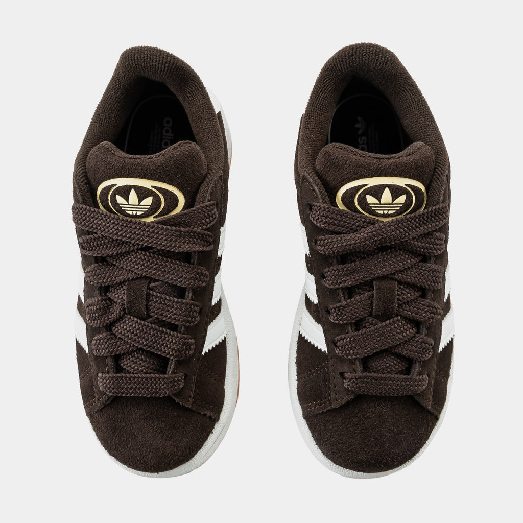 Campus 00s Preschool Lifestyle Shoes (Aurora Coffee/Footwear White/Gum)