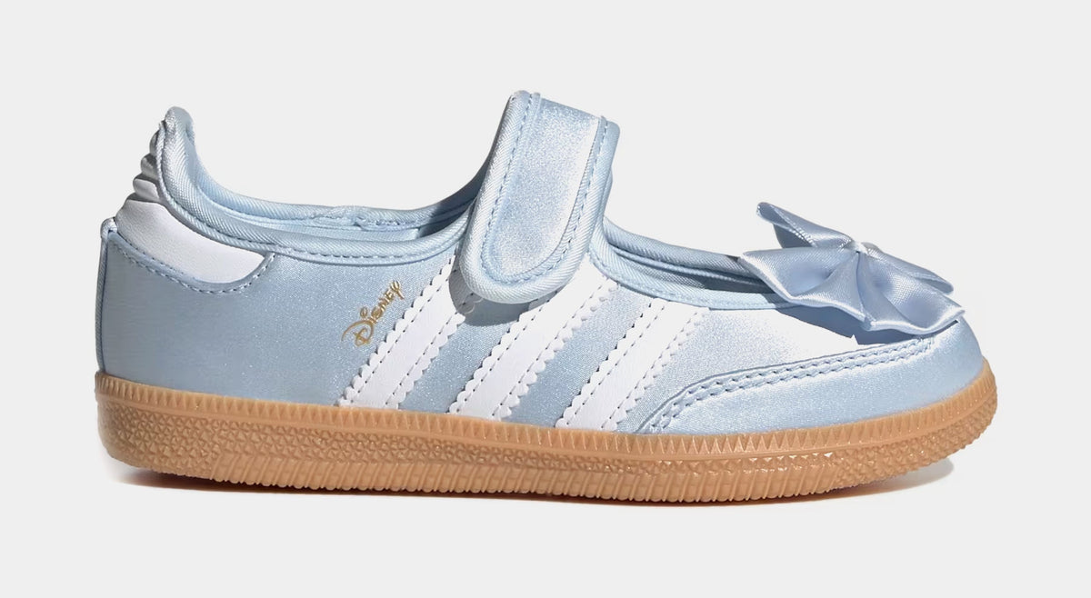 Disney Samba Jane Preschool Lifestyle Shoes (Crystal Sky/Cloud White/Gum)
