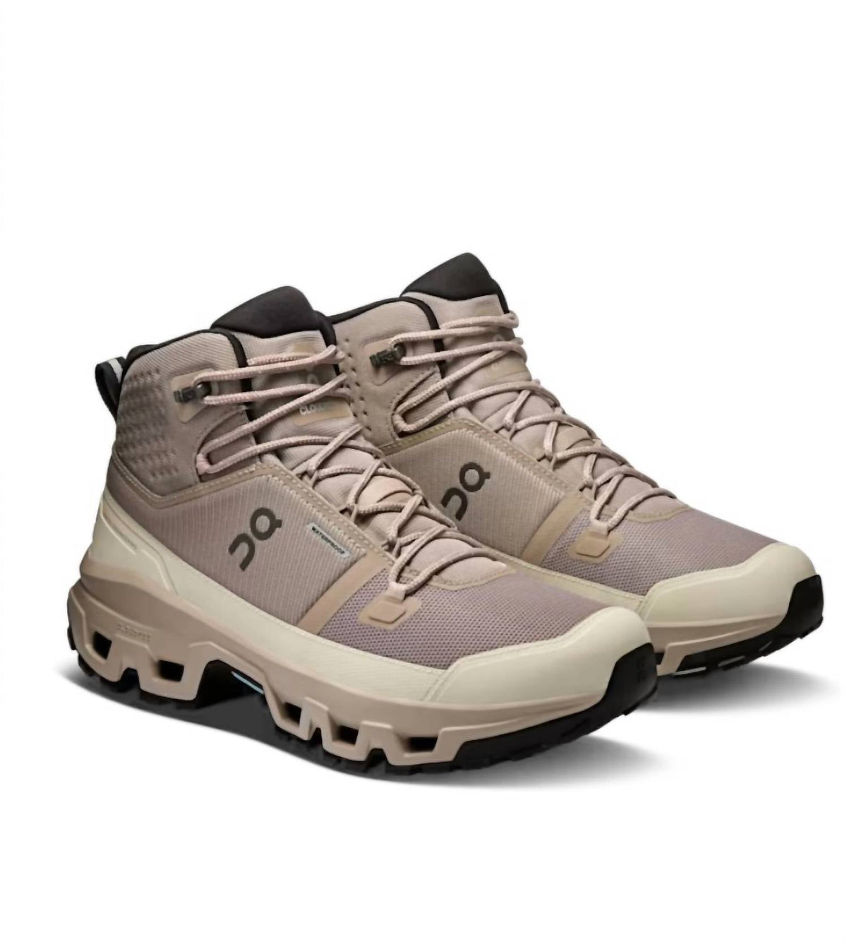 Men's Cloudrock Mid Waterproof Hiking Boot In Cinder/desert