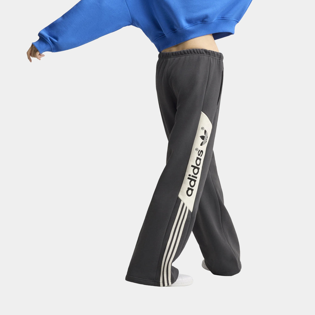 Adisignature NY Wide Leg Womens Sweatpants (Utility Black)