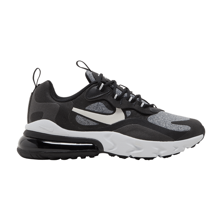 Nike Air Max 270 React GS 'Black' — Black/Vast Grey-Off Noir-White