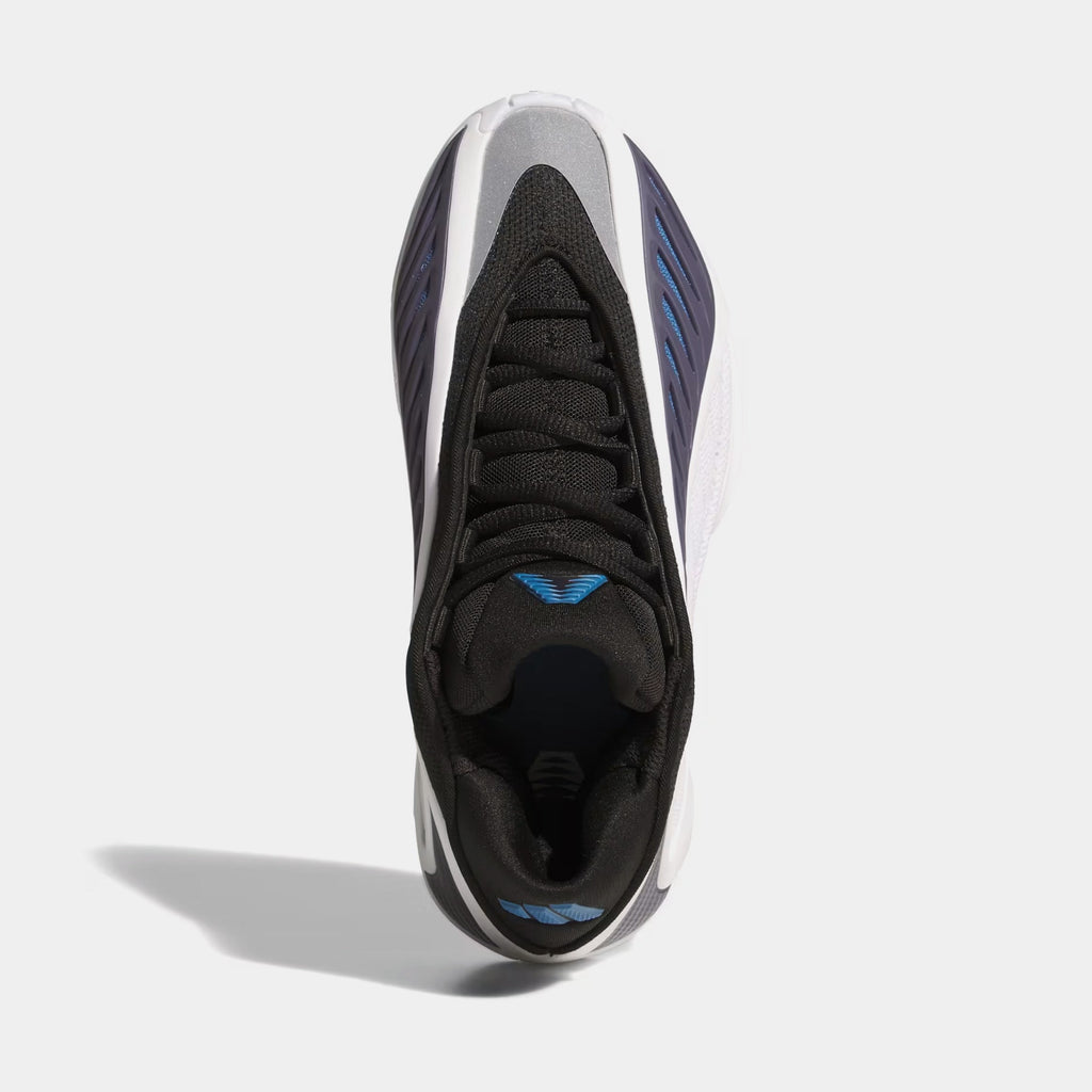 Anthony Edwards 2 Alphadawg Grade School Basketball Shoes (Footwear White/Core Black/Dusty Ink)