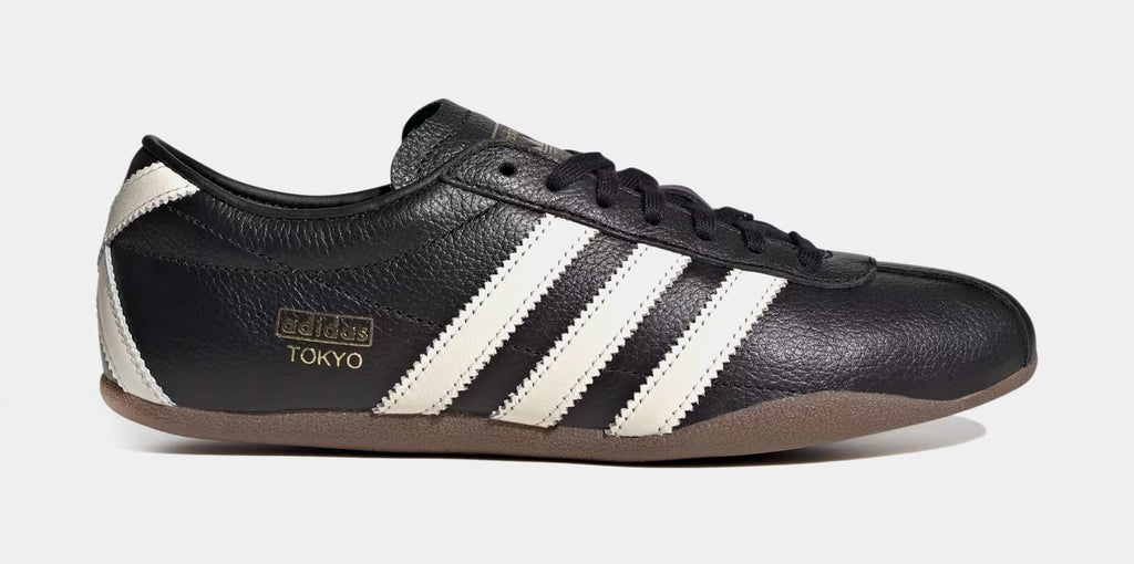 Tokyo Tennis Womens Lifestyle Shoes (Core Black/Off White/Gold Metallic)