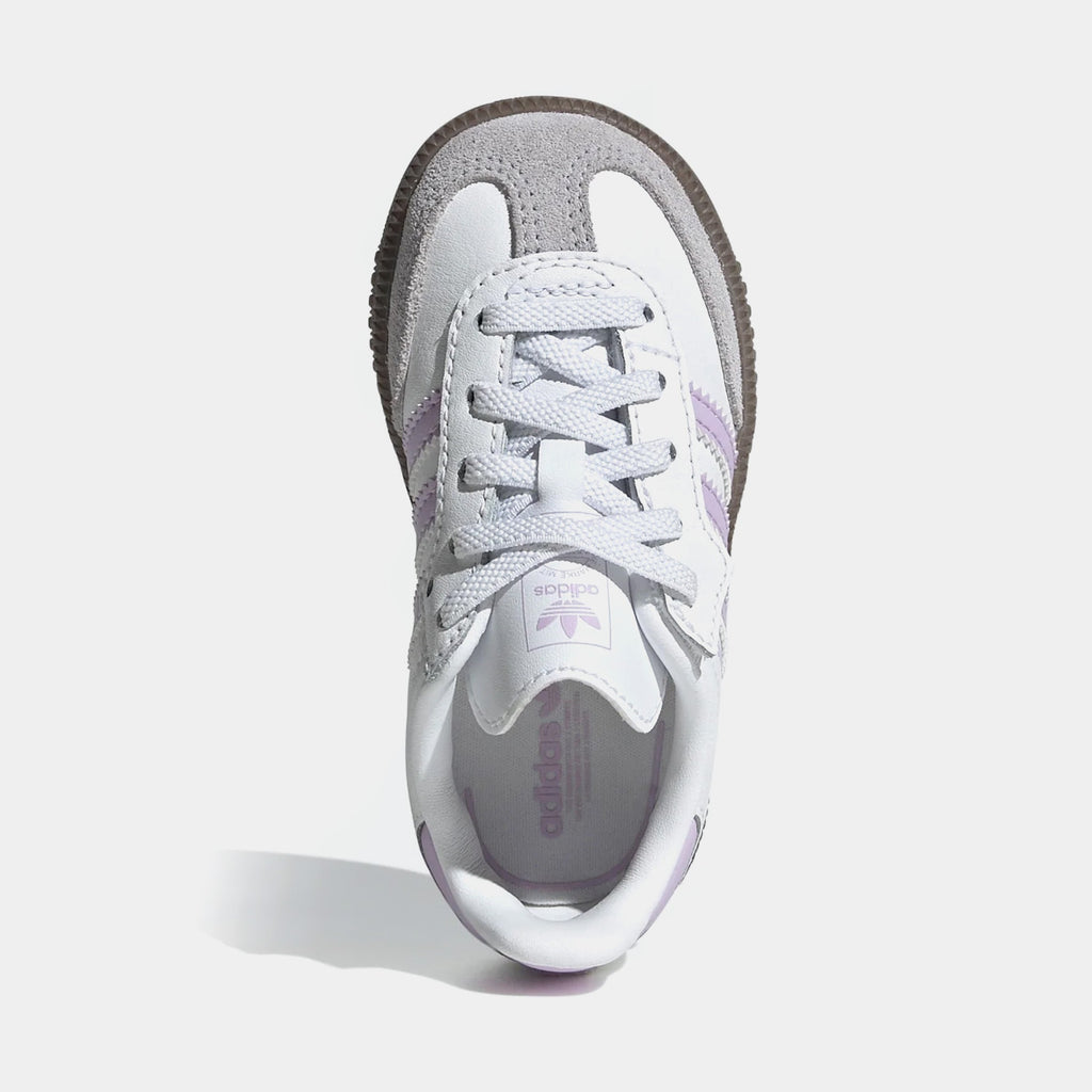 Samba OG Infant Toddler Lifestyle Shoes (White/Purple)