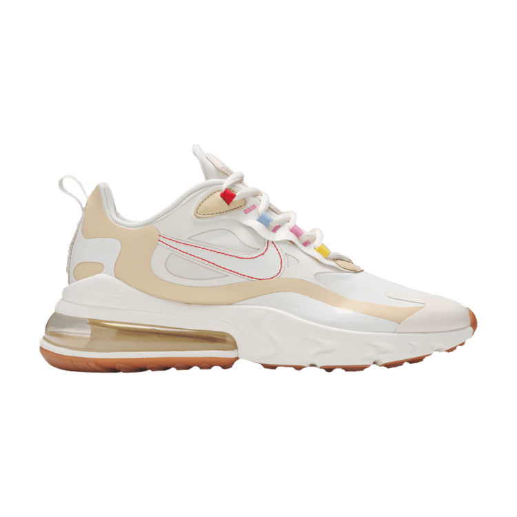 Nike Wmns Air Max 270 React 'Pale Ivory' — Pale Ivory/Sail/Pale Vanilla