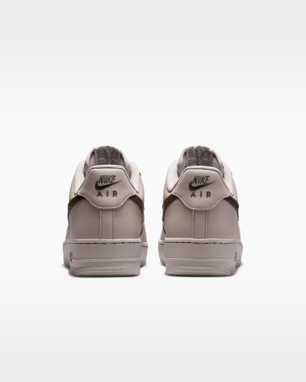 IV5732-002 Nike Air Force 1 Low '07 "College Grey/Newsprint" (Men's)