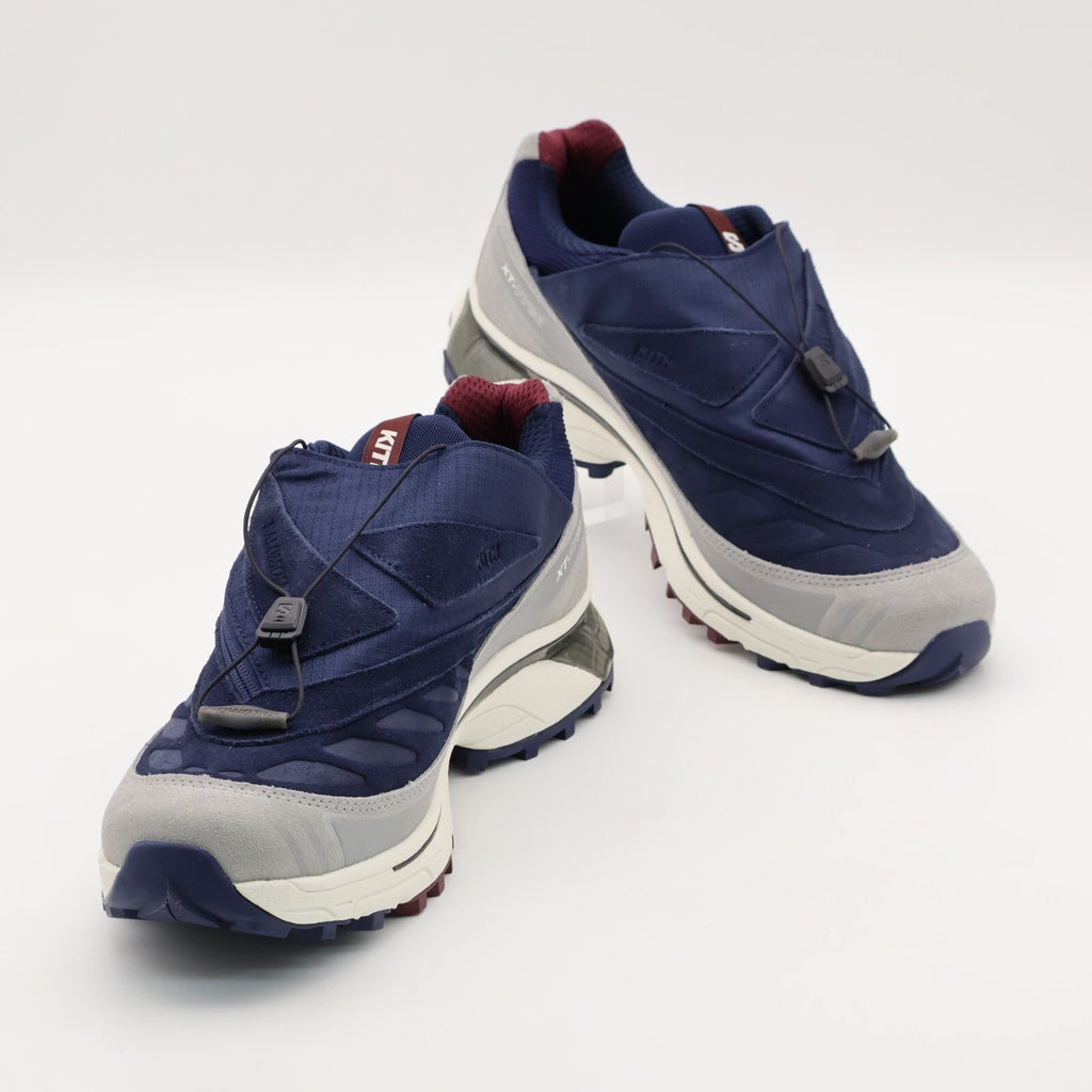 L47773800 KITH Salomon XT-Voyager Maritime Blue Alloy Tawny Port (Men's)
