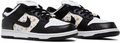 DH3228-102 Supreme Ã Nike SB Dunk Low OG QS Gold Stars "White/Black" (Men's)