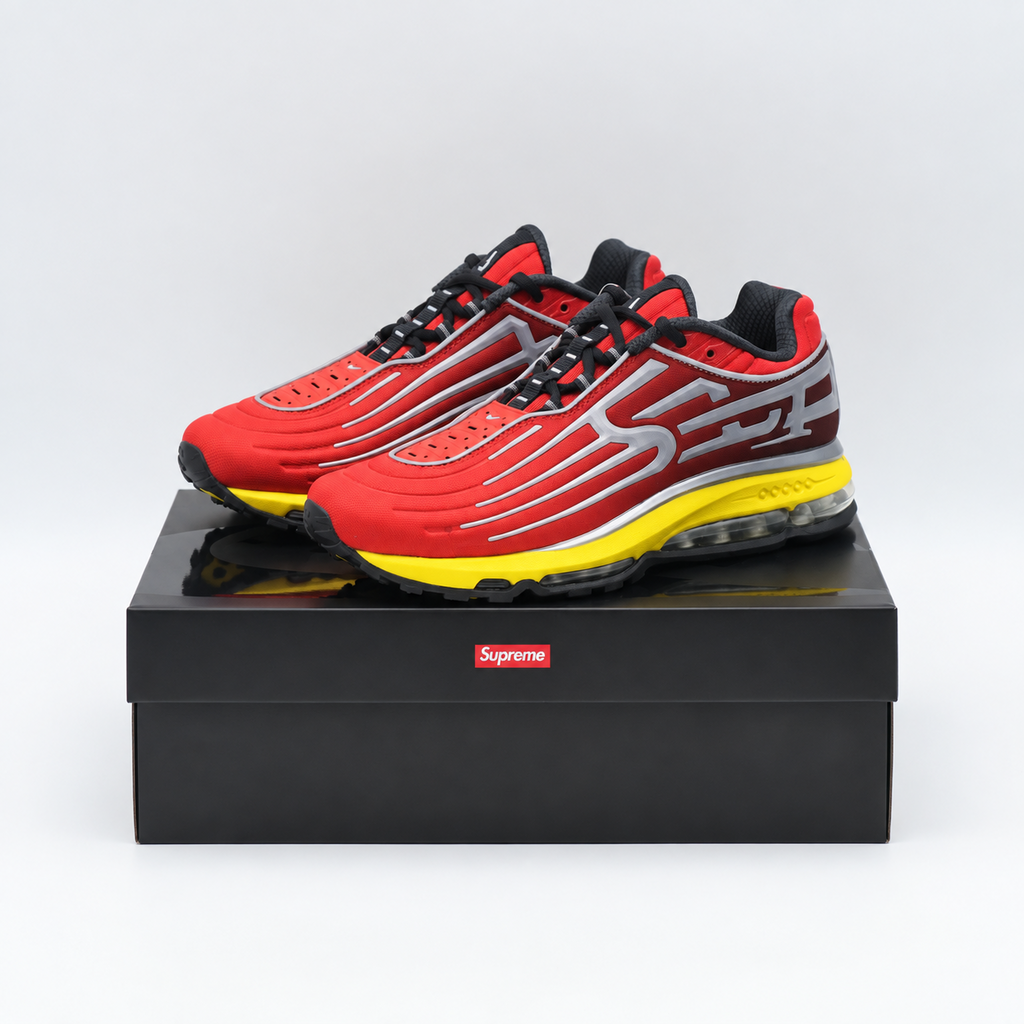 IM7412-600 Supreme Ã Nike Air Max 2001 Air Ecstasy "University Red" (Men's)