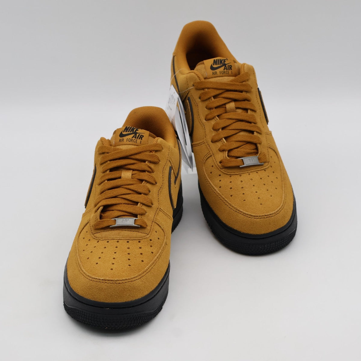 HQ1966-700 Nike Air Force 1 Low Suede Desert Ochre Black (Men's)