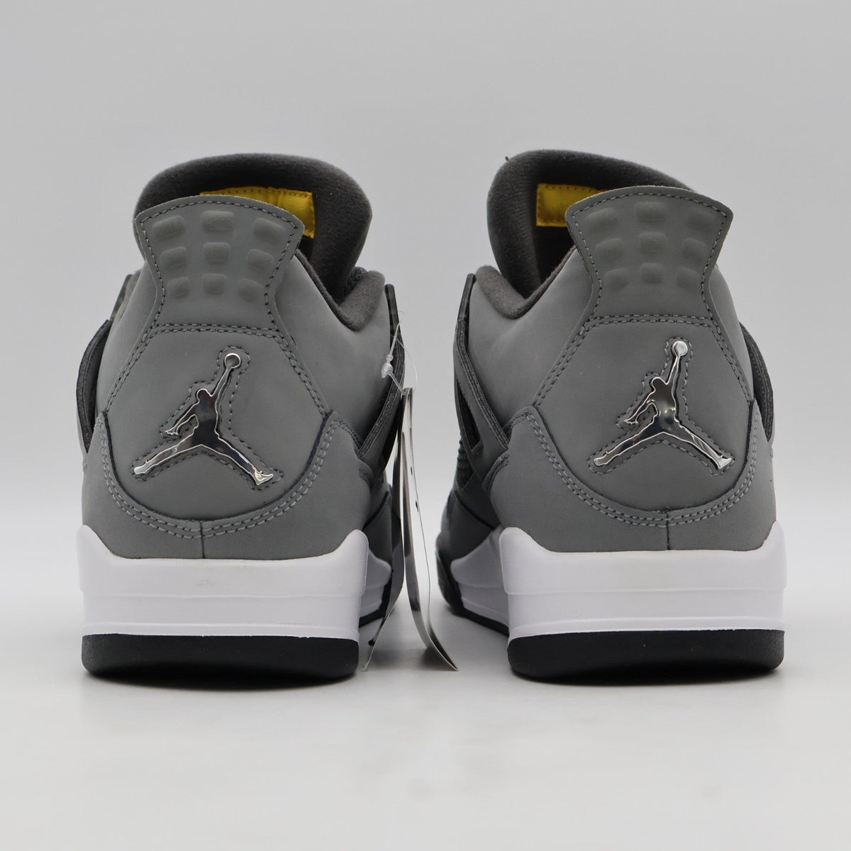 308497-007 Nike Air Jordan 4 Retro Cool Grey Chrome Dark Charcoal White Steel