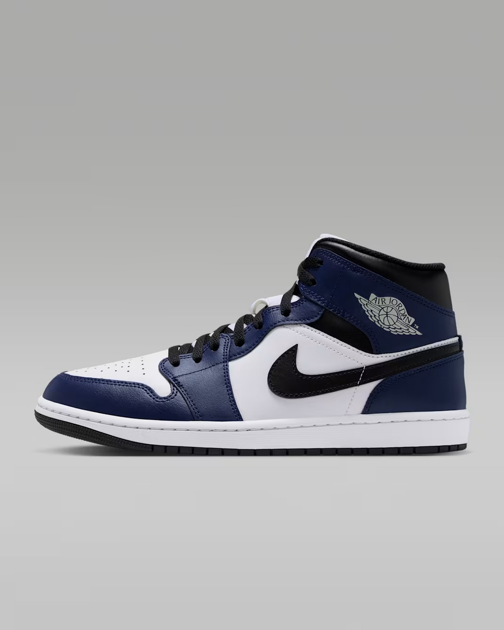 DQ8426-108 Nike Air Jordan 1 Mid "White/College Navy/Tech Grey" (Men's)