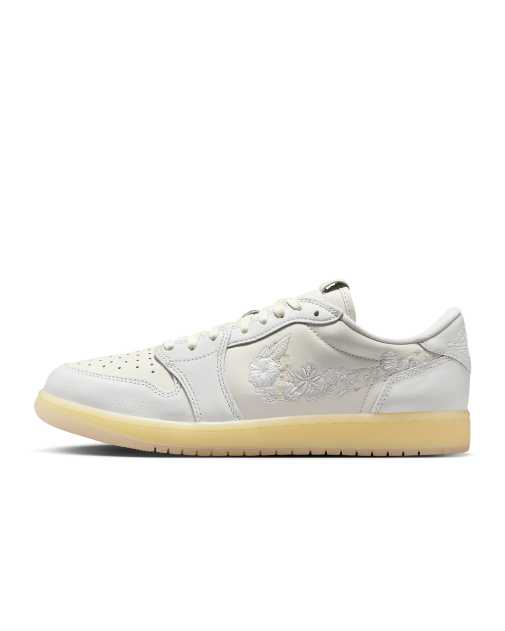 IF4391-100 Nike Air Jordan 1 Low OG Rabbit Floral Swoosh (Men's)