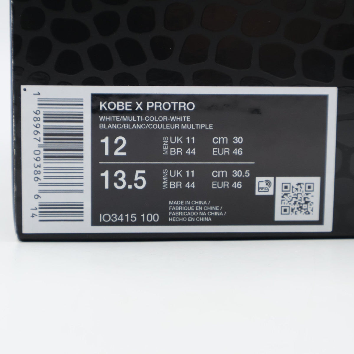 IO3415-100 Nike Kobe 10 Protro "Halo" (Men's)