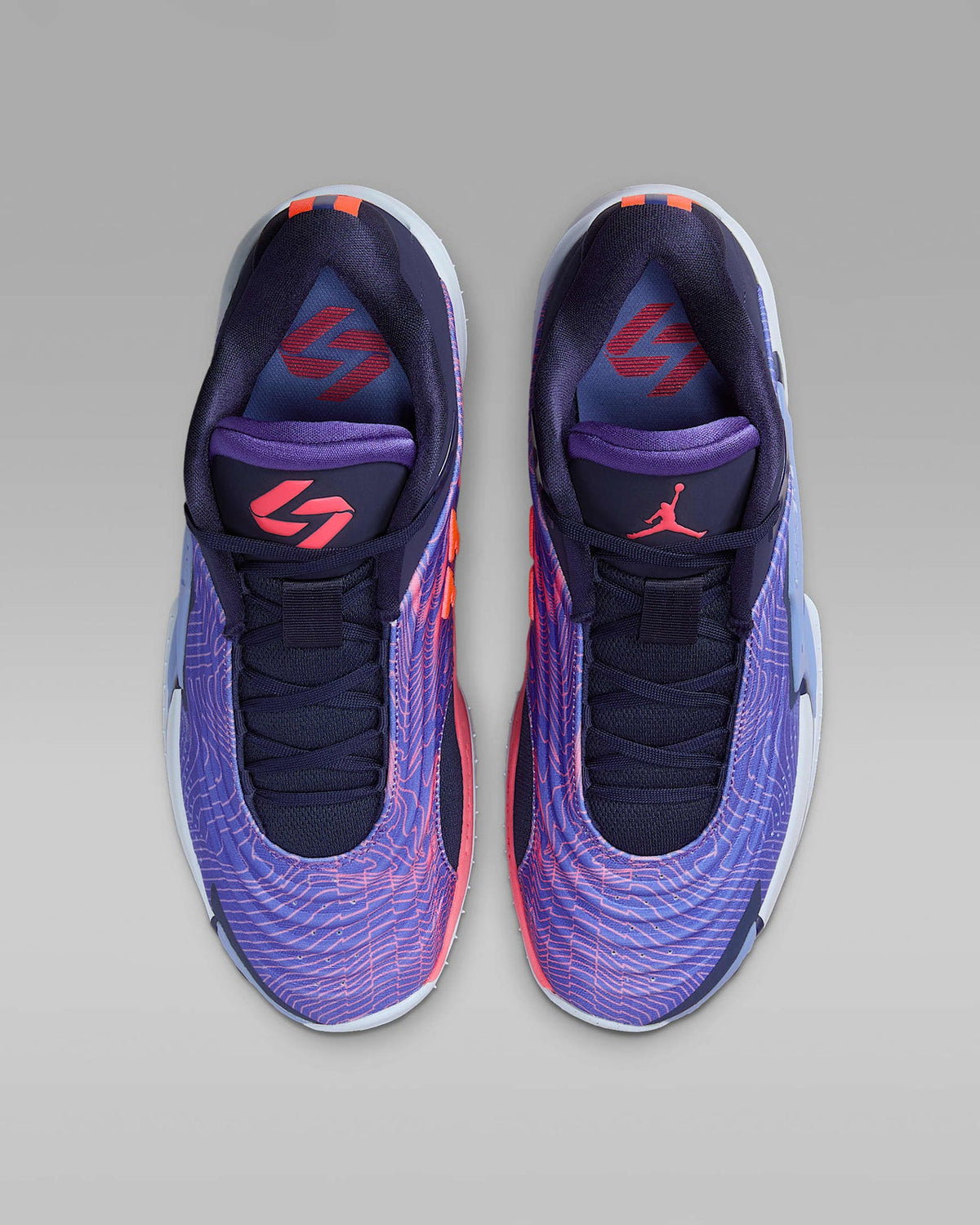 FQ1285-500 Nike Luka 3 Purple Comet Midnight Navy Hydrogen Blue Hot Punch (Men's