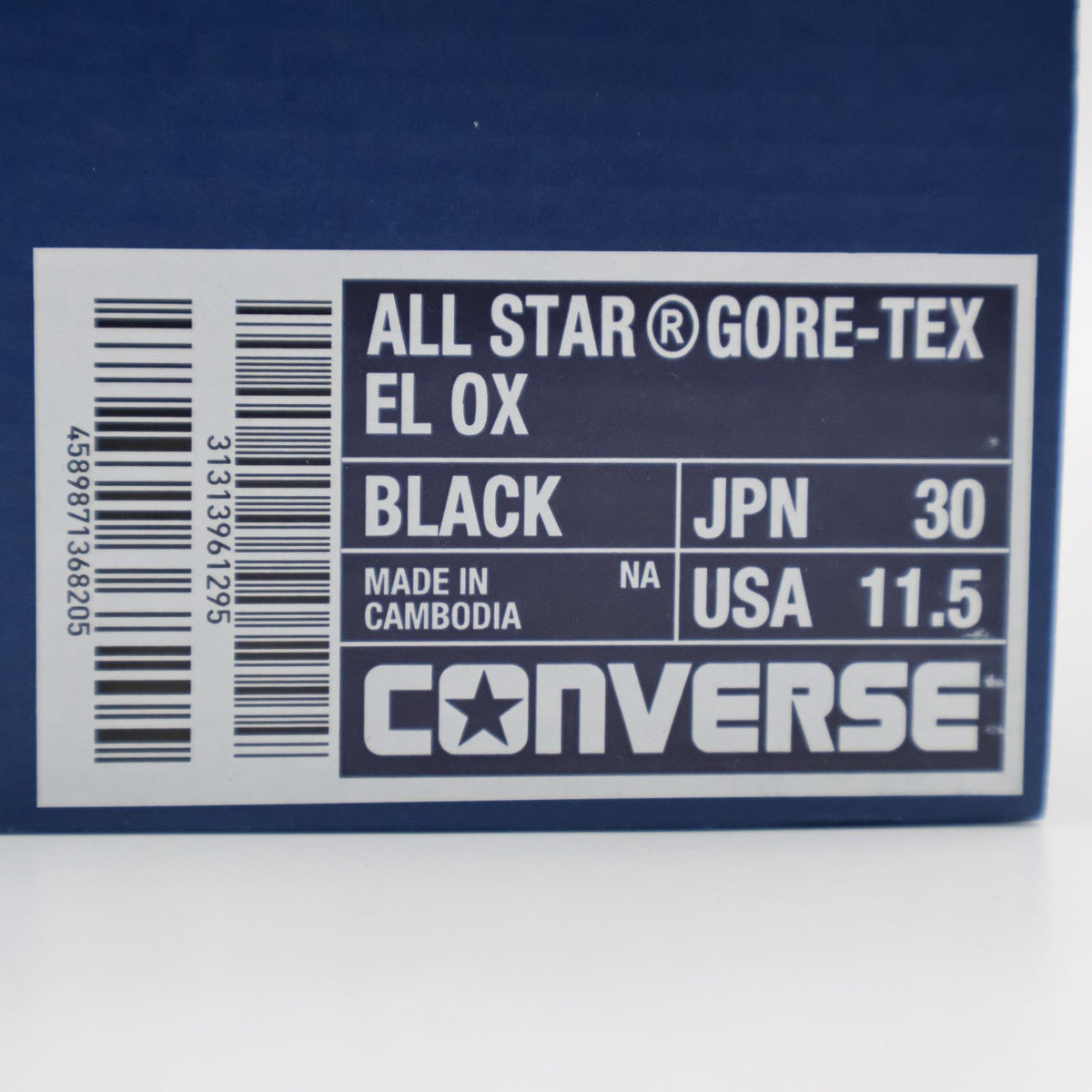 31313961 Converse All Star GORE-TEX EL OX Black (Men's)