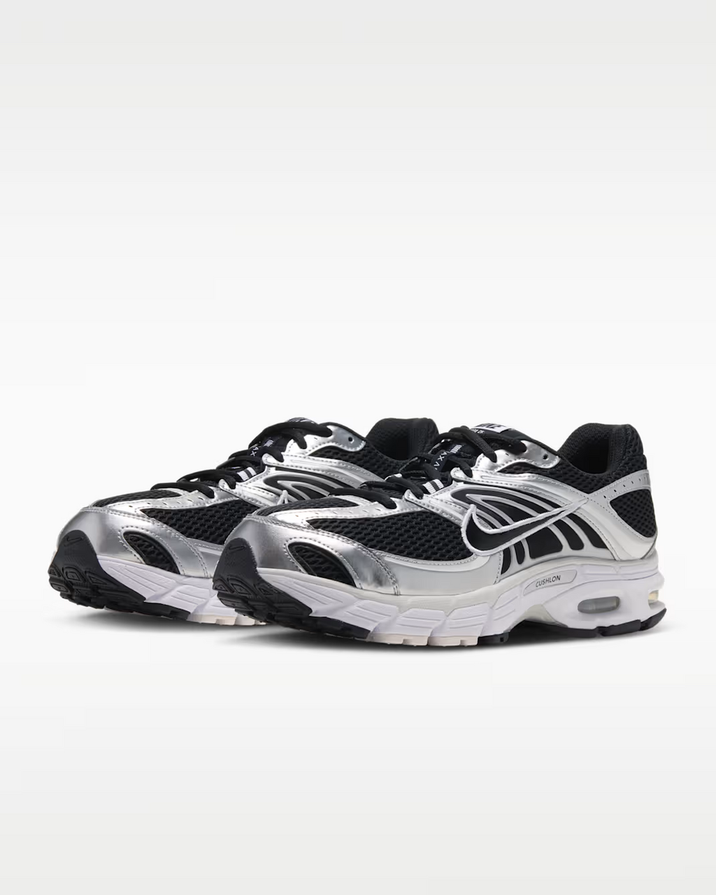 IO9279-016 Nike Air Max Moto 2K "Black/Metallic Silver" (Men's)