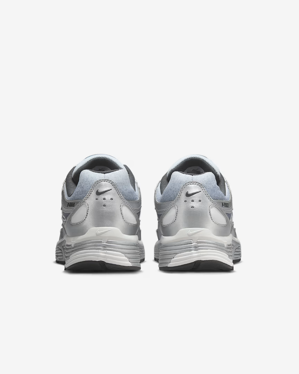 IH4465-095 Nike P-6000 Metallic Silver Wolf Grey Anthracite Summit White (Men's)