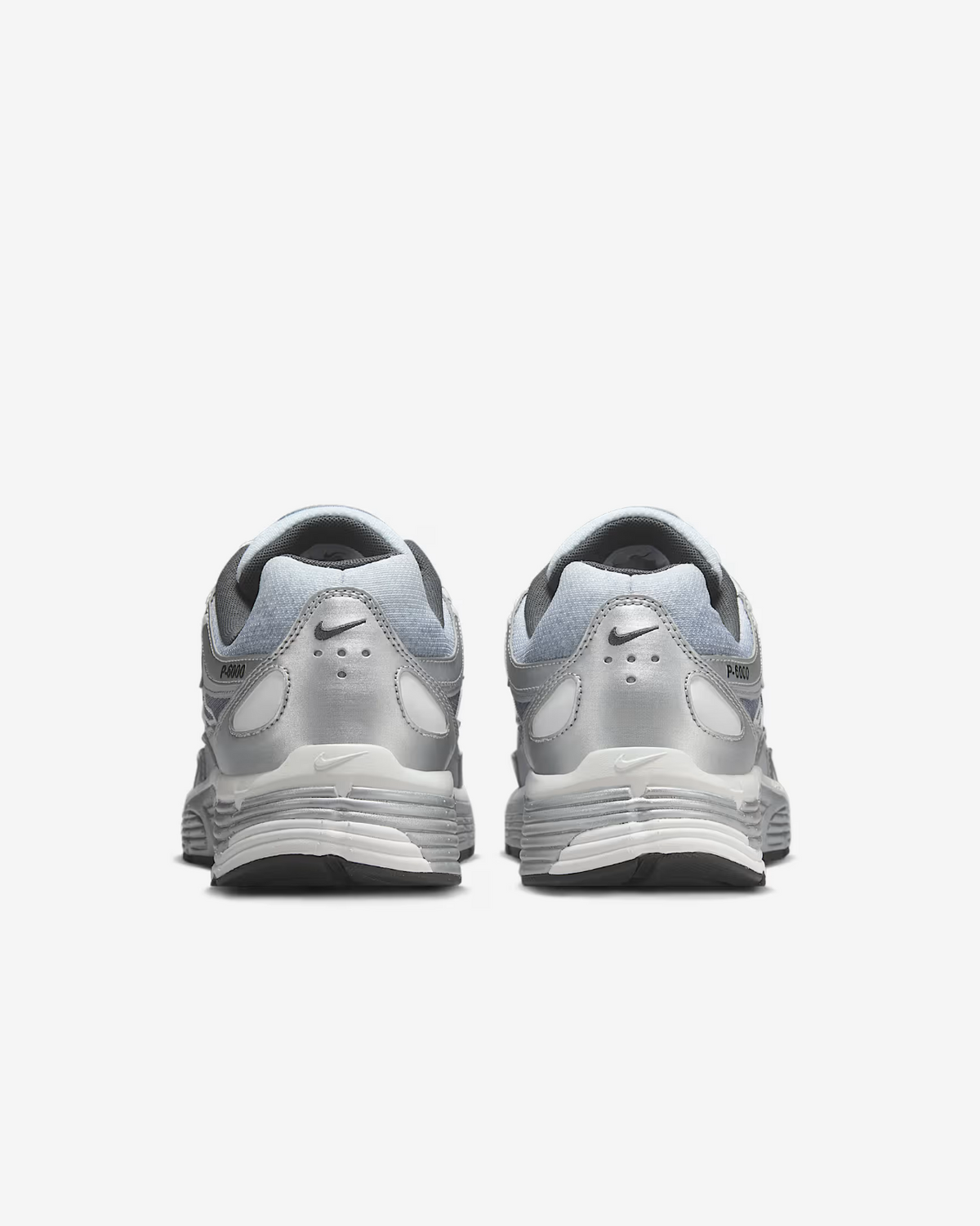 IH4465-095 Nike P-6000 Metallic Silver Wolf Grey Anthracite Summit White (Men's)