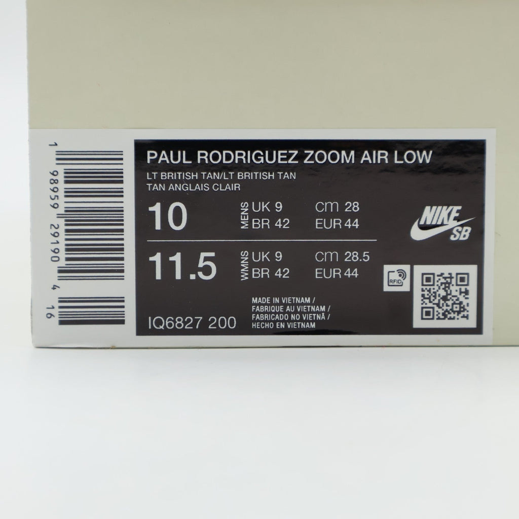 IQ6827-200 Nike SB Zoom Air Paul Rodriguez LOW Skateboarding Shoes (Men's)