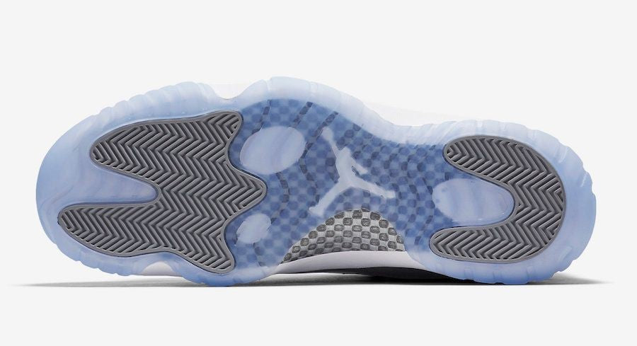 528895-003 Nike Air Jordan 11 Low "Cool Grey" (Men's)