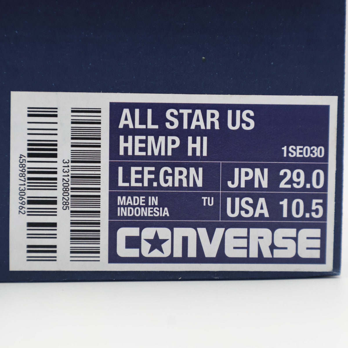 31312080 Converse All Star US Hemp Hi Leaf Green (Men's)