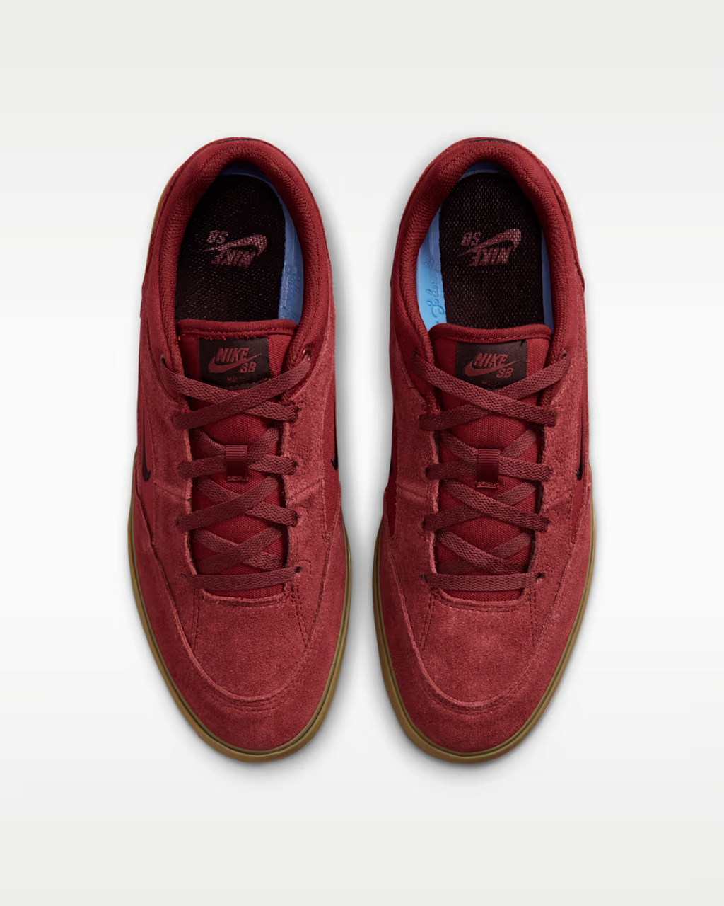 FV6064-601 Nike SB Malor "Team Red/Black/Gum Light Brown/Black" (Men's)