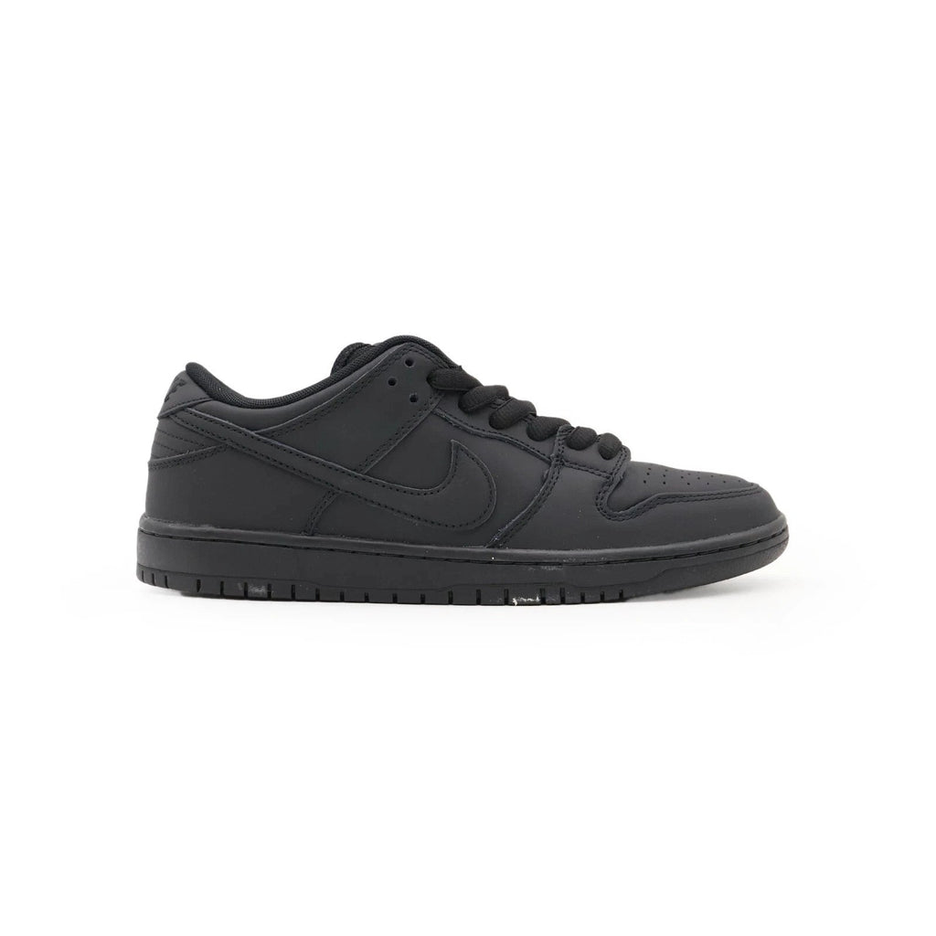 FJ1674-001 Nike SB Dunk Low Pro ISO Triple Black Anthracite Orange (Men's)
