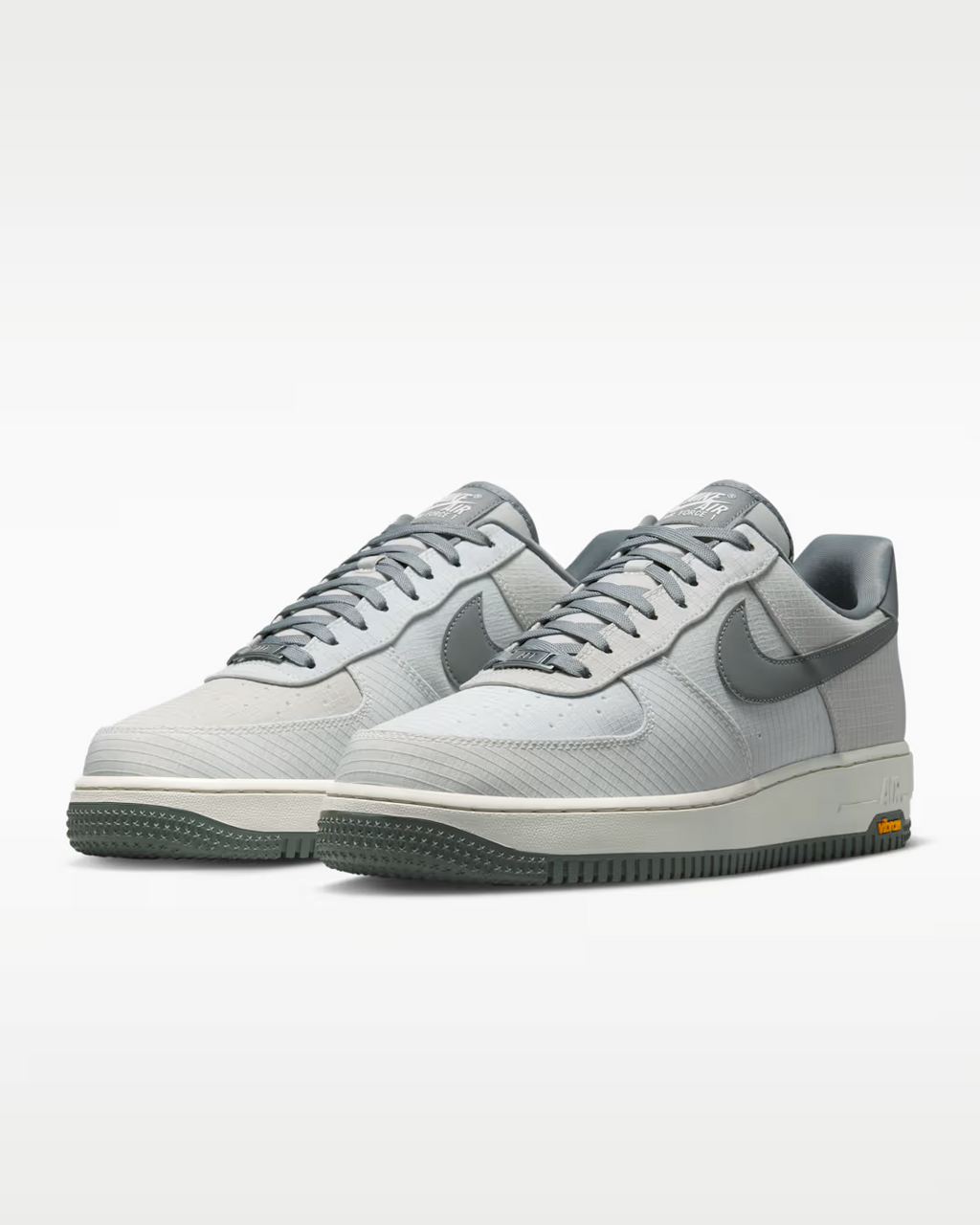 IH1943-100 Nike Air Force 1 Low LX Vibram Summit White Smoke Grey (Men's)