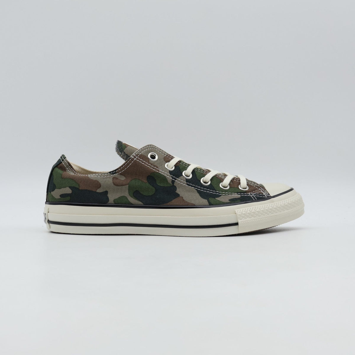 31318230 Converse All Star Aged Woodlandcamo OX Green Gray Brown (Men's)