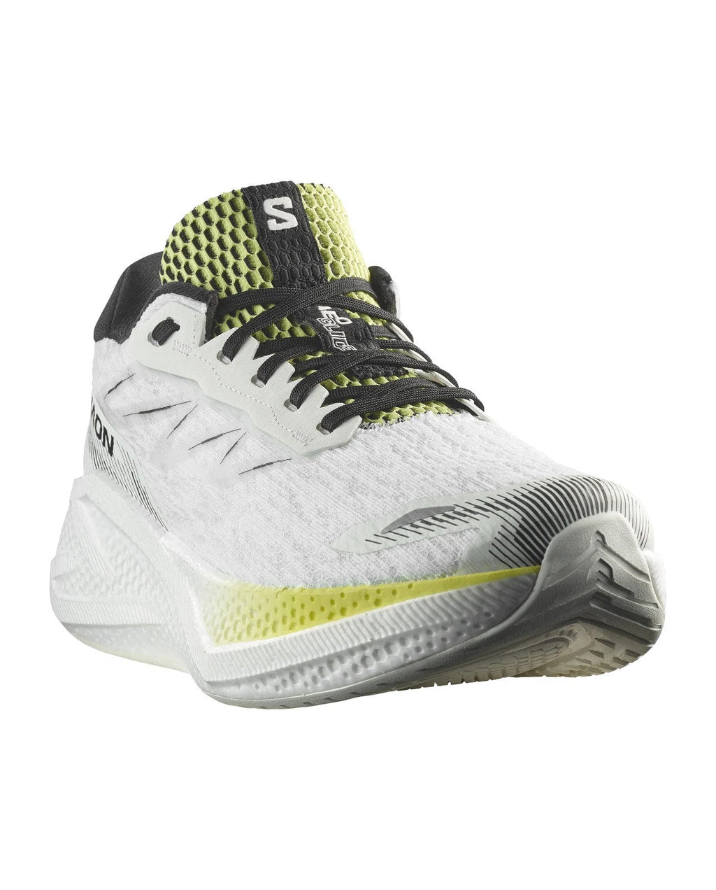 L45404100 Salomon Aero Glide 4 "White/Sunny Lime" (Men's)