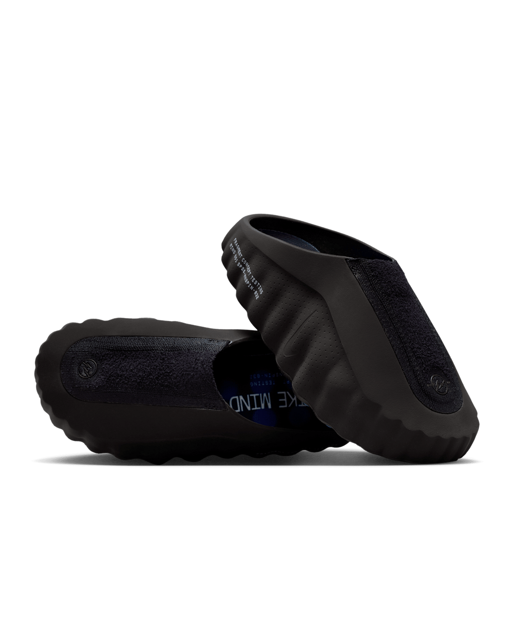 IQ8502-001 fragment design Nike Mind 001 Mules Black (Men's)
