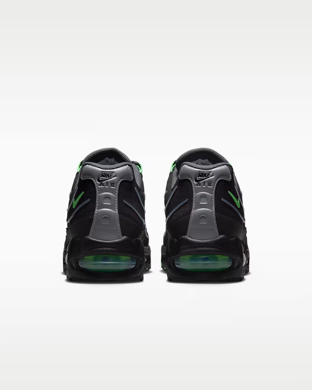 IH7853-004 Nike Air Max 95 Big Bubble Tech "Iron Grey/Dream Green" (Men's)