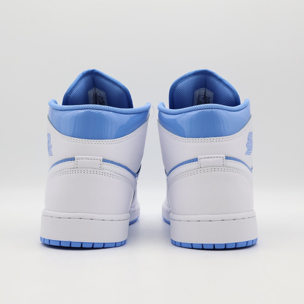 FZ2142-114 Nike Air Jordan 1 Mid White Legend Blue (Men's)