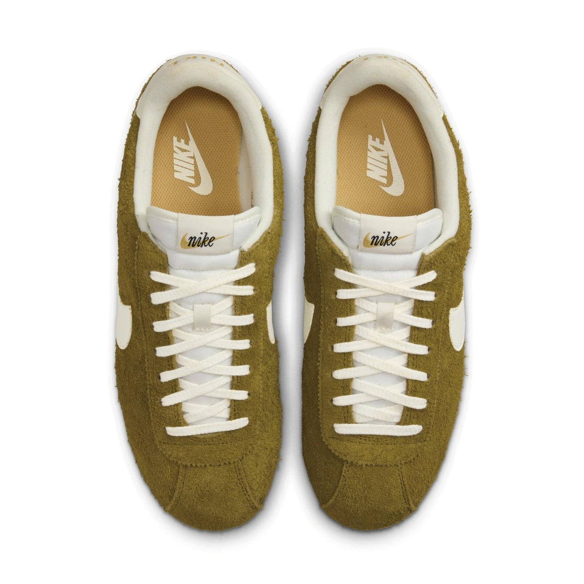 HF3142-300 Nike Cortez SE Suede Pacific Moss Infinite Gold Muslin Sail (Men's)
