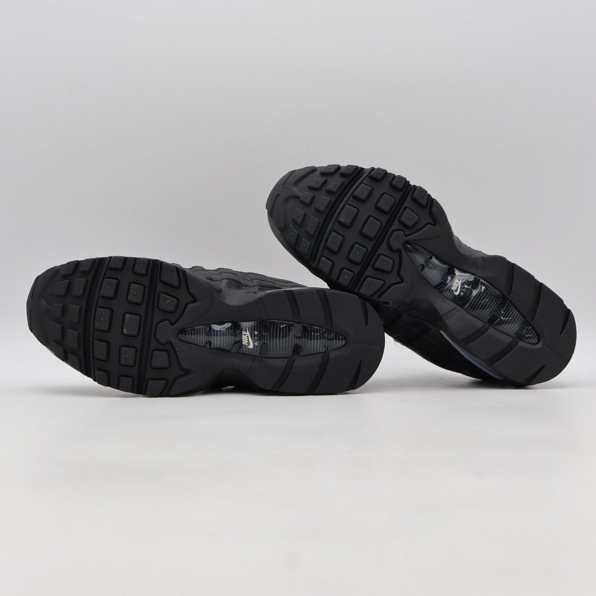 IM0696-001 Nike Air Max 95 Leather Big Bubble QS Triple Black (Men's)