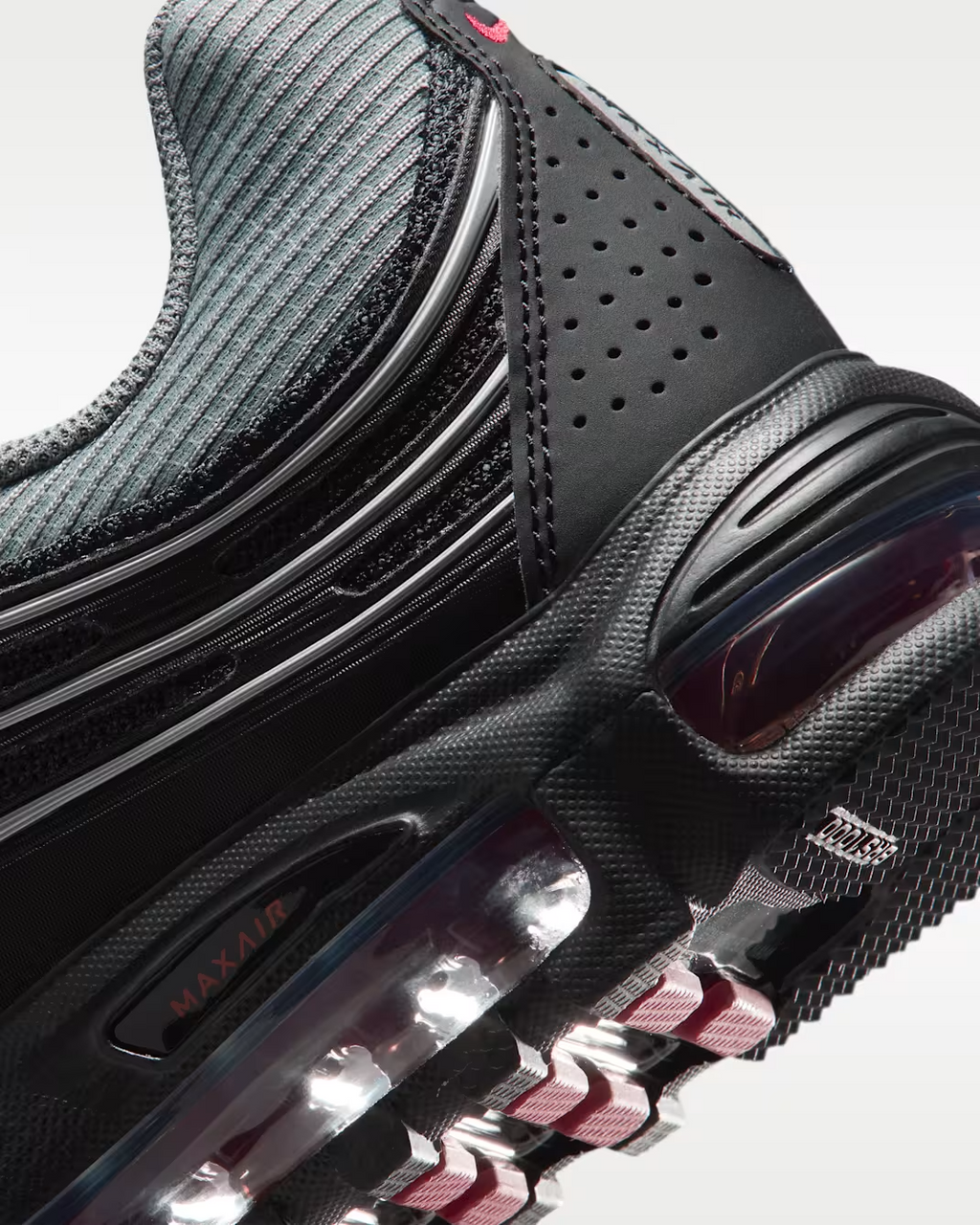 IO3037-003 Nike Air Max TL 2.5 Smoke Grey/Black/Dark Smoke Grey/Tough Red(Men's)