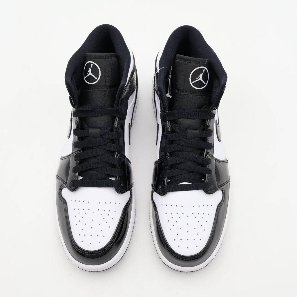 DD1649-001 Nike Air Jordan 1 Mid SE All-Star Carbon Fiber Black White Panda