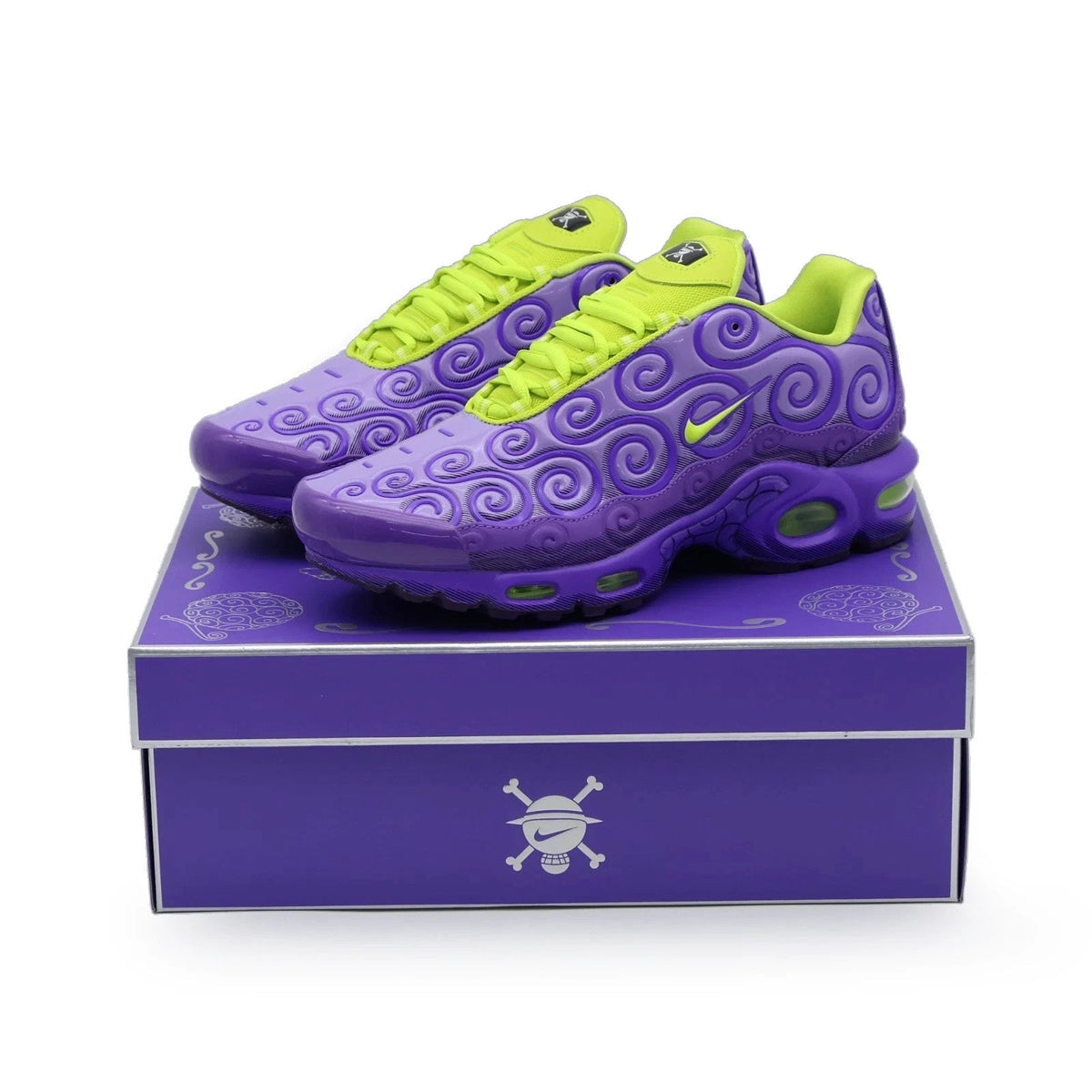IR0968-500 One Piece Ã Nike Air Max Plus "Devil Fruits/Gomu Gomu" (Men's)