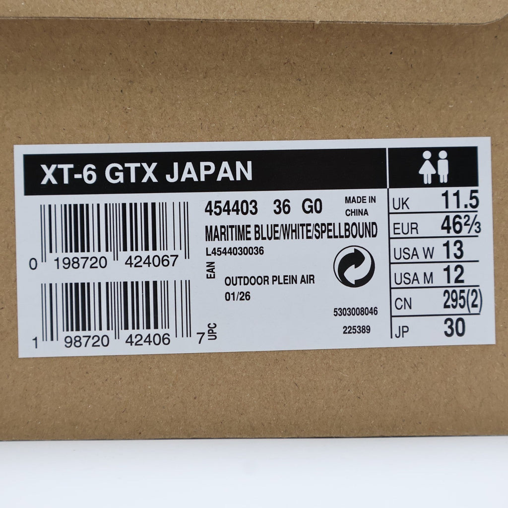 L45440300 Salomon XT-6 GORE-TEX Nami Pack Japan "Maritime Spellbound" (Men's)