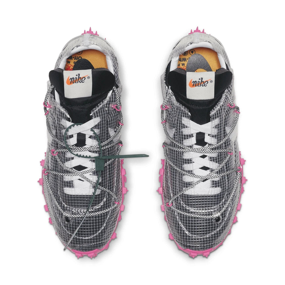 CD8180-001 Off-WhiteÃNike Waffle Racer Vivid Black (Women's)