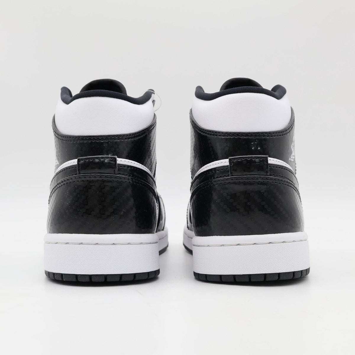 DD1649-001 Nike Air Jordan 1 Mid SE All-Star Carbon Fiber Black White Panda