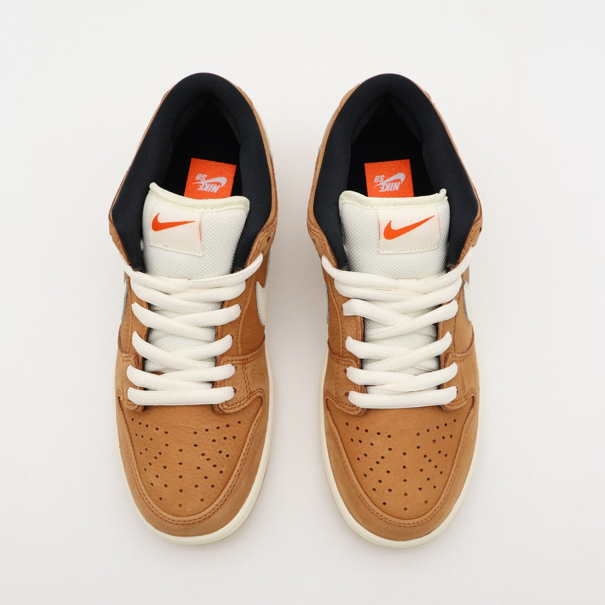 DH1319-200 Nike SB Orange Label Dunk Low PRO ISO Dark Russet Sail Brown (Men's)