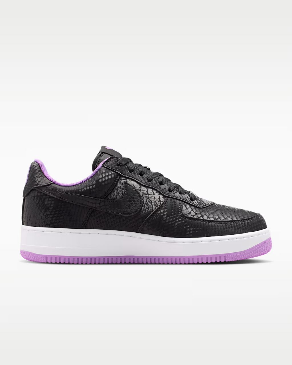 IB0018-007 Kobe Bryant Ã Nike Air Force 1 Low "Black/Purple Stardust" (Men's)