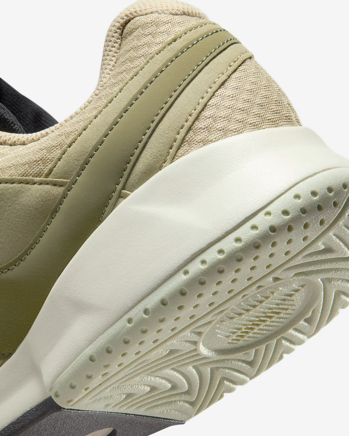 HV1474-200 NikeCourt Lite 4 Heritage Tennis Shoes Desert Khaki Neutral  (Men's)
