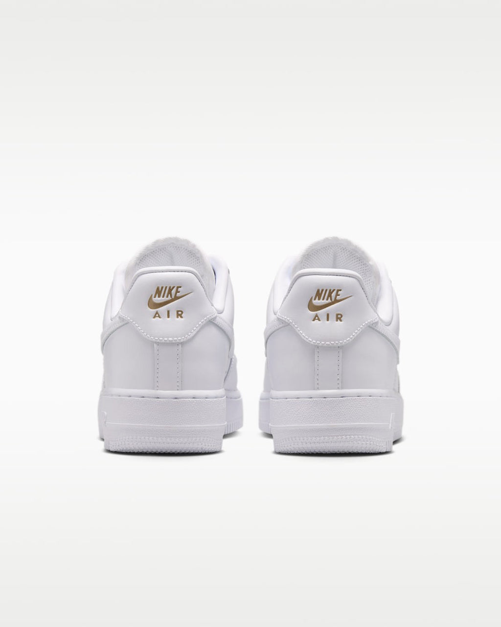 IO3124-100 Nike Air Force 1 Low '07 WhiteMetallic Gold (Women's))