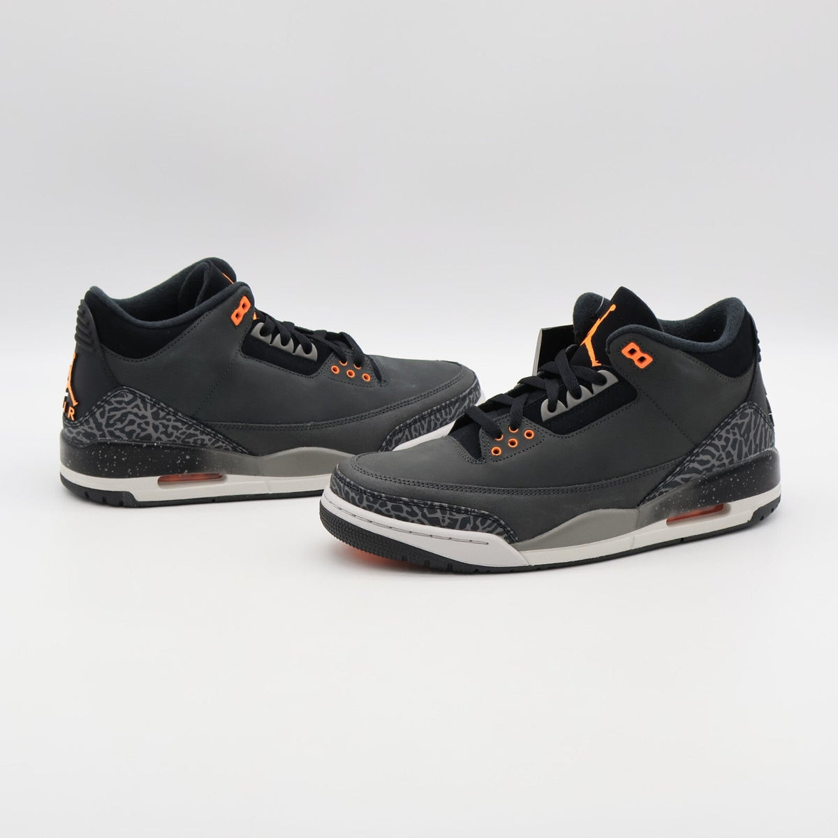 CT8532-080 Nike Air Jordan 3 Retro Fear Night Stadium Total Orange Black (Men's)